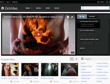 Tablet Screenshot of govideo.themesnap.net